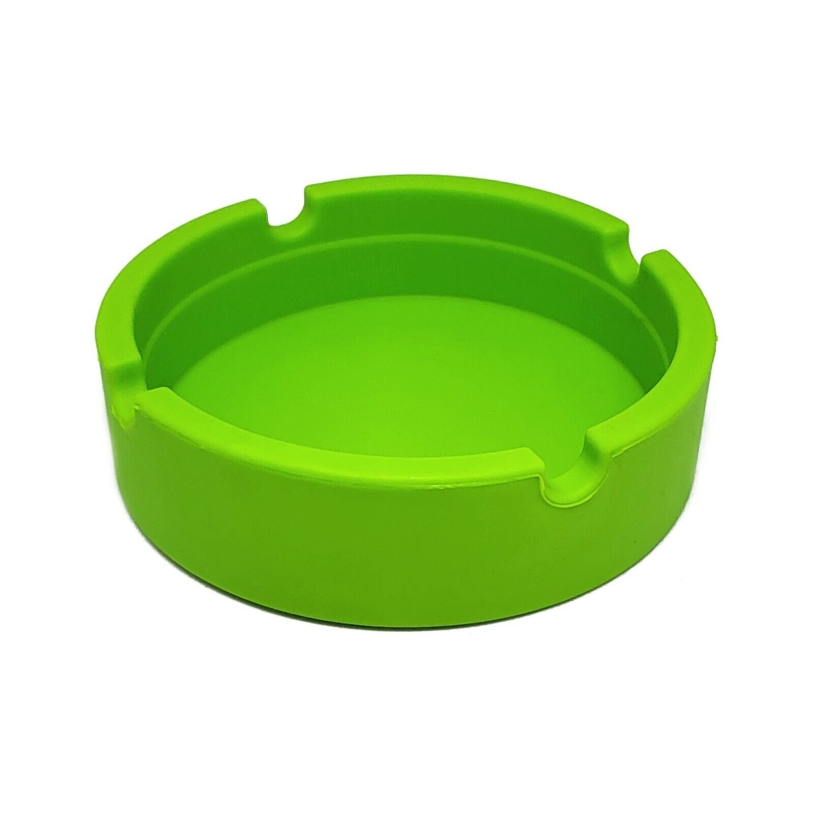 Silicone Cigarette Ashtray - Green Anti-Slip & Durable