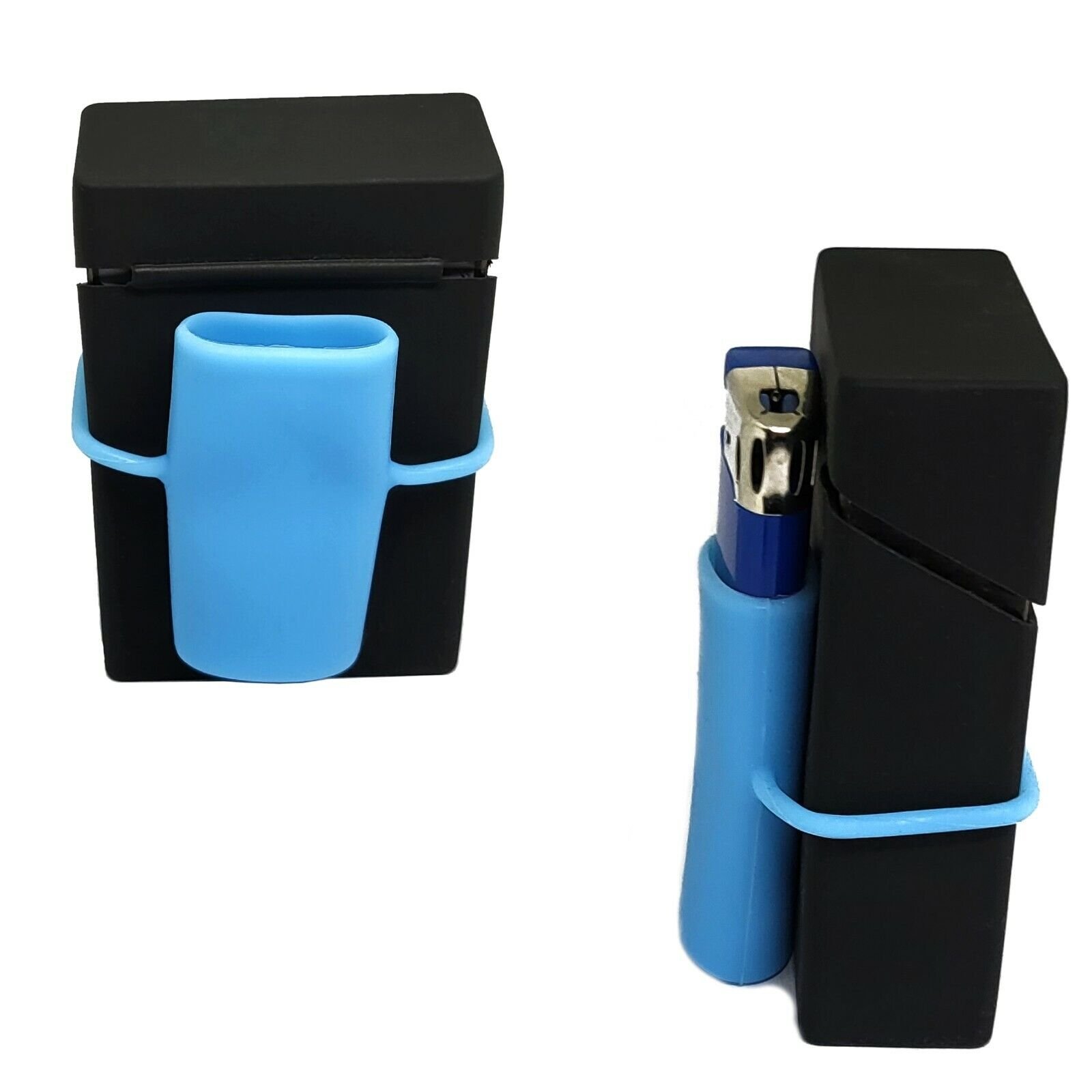 Turquoise Silicone Cigarette Case – Stylish, Durable Holder - Image 3